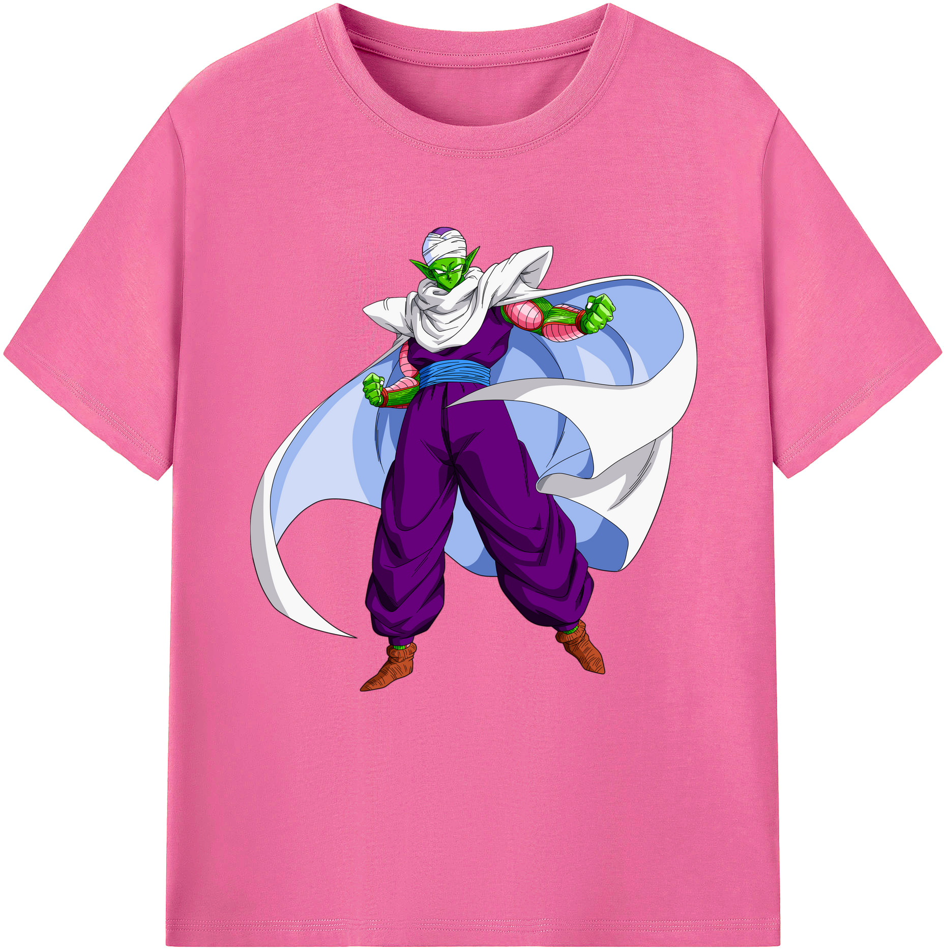（画像用） ドラゴンボール ピッコロ DRAGON BALL Piccolo レディースカジュアルプリントTシャツ（綿100％）